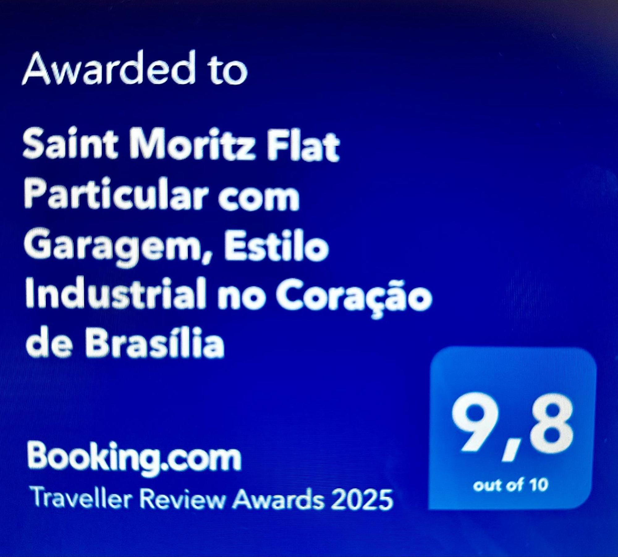 Апартаменты Ed Saint Moritz, Flat Com Garagem 01, Shn No Coracao De Бразилиа Экстерьер фото